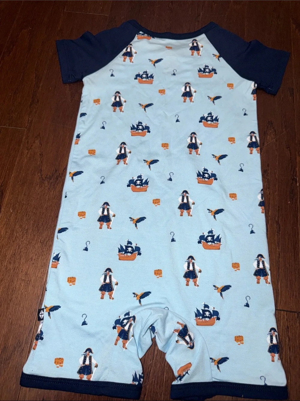 Kyte Baby Ahoy Matey! Shortall Romper- 4T- NWOT
